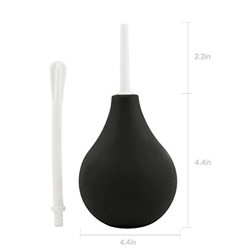 [Australia] - Beauty Molly Anal Douche Superior Medical Materials Douche for Women Men enemas Bulbs, 2 in 1 Set 