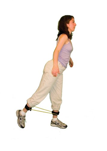 [Australia] - CanDo 10-5764 Exercise Tubing with Cuff Exerciser, 35", Blue-Heavy Blue: Heavy 18" 