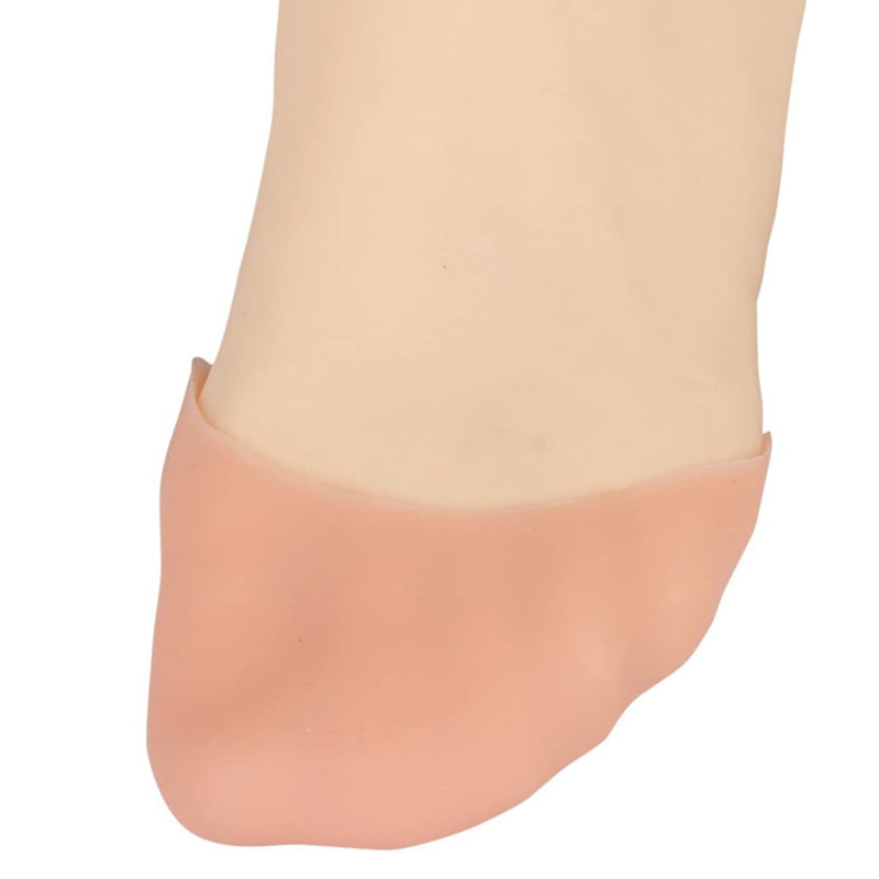 [Australia] - OSALADI 1 Pair of Silicon Gel Toe Caps Toe Pads Dance Athlete Shoe Pads Protector Pads for Ballet Pointe Shoes ( Nude ) 