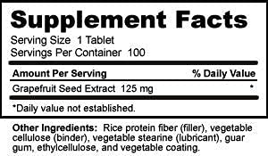 [Australia] - NutriBiotic – Grapefruit Seed Extract Tablets 125mg, 100 Count | Premium Grade GSE with Bioflavonoids | Potent Immune & Overall Health Support | Easy to Swallow | Vegan, Gluten Free, Non-GMO 