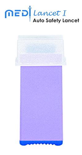[Australia] - MedtLancet I Pressure Activated Safety Lancets 28Gx1.8mm, 100 Pieces 
