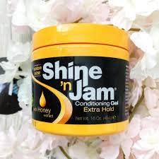 [Australia] - Shine n Jam Hair Gel Conditioning Extra Hold Hair Jam for Braids Edge Control Braiding Gel (4 Oz) 4 oz (Pack of 1) 