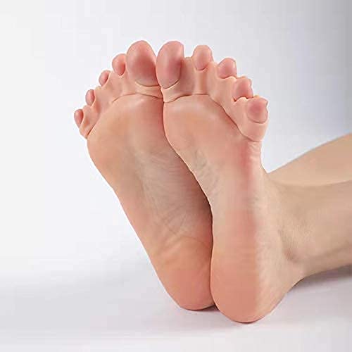 [Australia] - ERSANLI Foot Care Toe Separator / Bonny Separator. Can Relieve Pain, Repair Bunions, Hammer Toes, Overlap Toes, Toe Stretchers, Separate, Protect And Relax Toes (Unisex, Beige, 2 Pcs) 