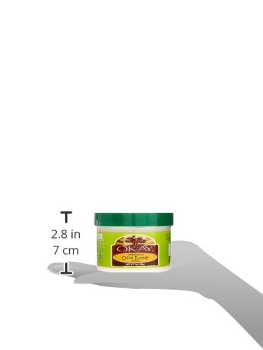 [Australia] - Okay, Olive Butter For Skin Hair Restores Moisture to Dry Damaged Skin Heals Nourishes Conditions Hair 100 Natural OKAYOLIVEB7, 7 Ounce 