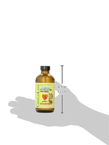 [Australia] - Child Life Cod Liver Oil, Glass Bottle, 8-Ounce 1 