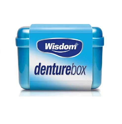 [Australia] - Wisdom Denture Box Storage Container - Assorted Colours 