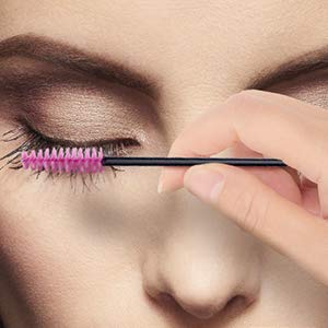 [Australia] - 200Pcs Disposable Eyelash Wands Mascara Brushes Eyebrow Brush Lash Extension Combs Applicator Makeup Brush 