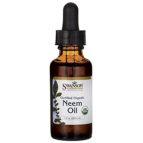 [Australia] - Swanson Neem Oil Certified Organic 1 fl Ounce (29.6 ml) Liquid 