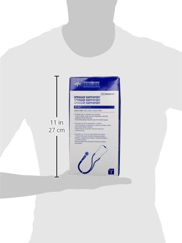 [Australia] - Medline MDS926303 Sprague Rappaport Stethoscope, Blue 
