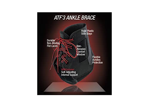 [Australia] - Mueller Sports Medicine ATF3 Ankle Brace, Black, XXXL XXX Large 