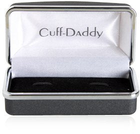[Australia] - Cuff-Daddy White Golf Ball Cufflinks with Presentation Box 