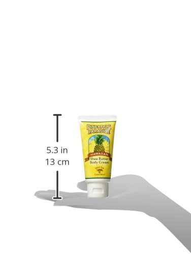 [Australia] - Island Soap & Candle Works Shea Butter Body Cream, Pineapple Paradise, 3oz. Pinapple Paradise 