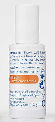 [Australia] - Xerostom Dry Mouth Spray - Moisturising Spray with SaliActive to Relieve Dry Mouth & Xerostomia, 15ml. 