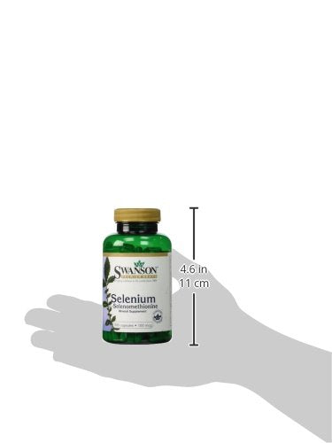 [Australia] - Swanson Selenium (L-Selenomethionine) 100 mcg 300 Capsules 