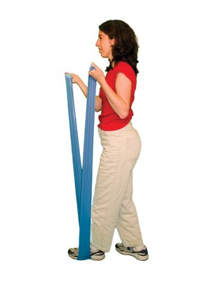 [Australia] - CanDo 10-5605 Latex Free Exercise Band, 4' Length, Black-X-Heavy Black: X-Heavy 4 foot singles 