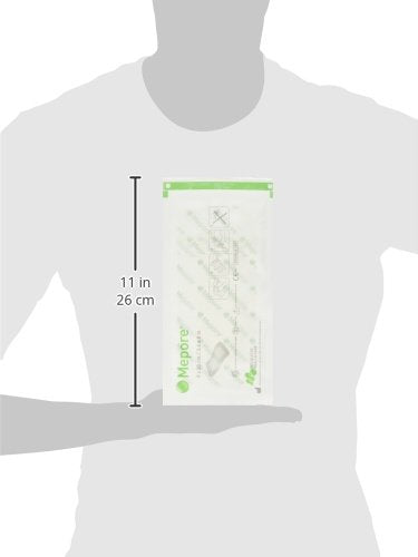 [Australia] - Mepore 671100 Dressing Adhesive Island, Non Woven Fabric, Semi-Permeable Backing, Sterile, 9 cm x 20 cm (Pack of 30) 