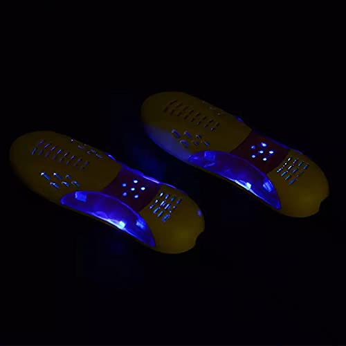 [Australia] - Electric Shoe Boot Dryer Heater Warmer Violet Light Boot Odor Deodorant Dehumidify Device Quick Drying For Ski Boots gloves Socks Hats (Standard UK Plug) 