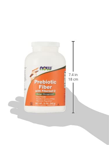 [Australia] - NOW Supplements, Prebiotic Fiber with Fibersol-2, derived from Non-GMO corn, Powder, 12-Ounce 