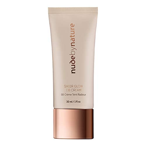 [Australia] - Nude By Nature Sheer glow all-in-one BB cream moisturising, Dermatologist tested, suitable for sensitive skin with SPF 8, 02 Soft Sand 