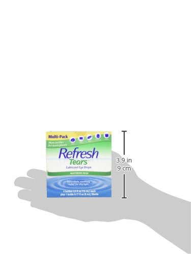 [Australia] - Refresh Tears Lubricant Eye Drops (4 x .5 fl oz and 1 x .17 fl oz. bottles) 