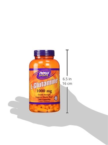 [Australia] - Now Foods L-Glutamine 1000 mg - 240 Capsules 