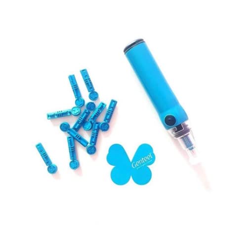 [Australia] - Genteel | Butterfly Touch Lancets | Polished | Smooth & Pain Free | Stainless Lancets (100 pcs) 100 