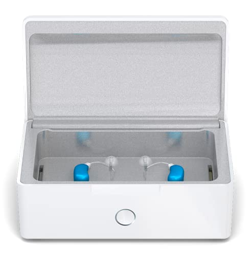 [Australia] - PerfectDry Q.R. 45 min. Ultra Fast Hearing Aid Dryer & Dehumidifier Accessory | Dry Box Kit | Removes Sweat & Moisture from Hearing Aids, Airpods, Wireless Earbuds, Ear Amplifiers, Cochlear Implants 