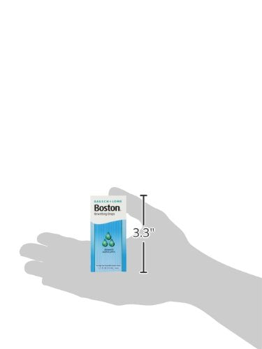 [Australia] - Contact Lens Solution by Boston, Rewetting Solution for Gas Permeable Contact Lenses, 0.33 Fl Oz Contact Lens Solution 
