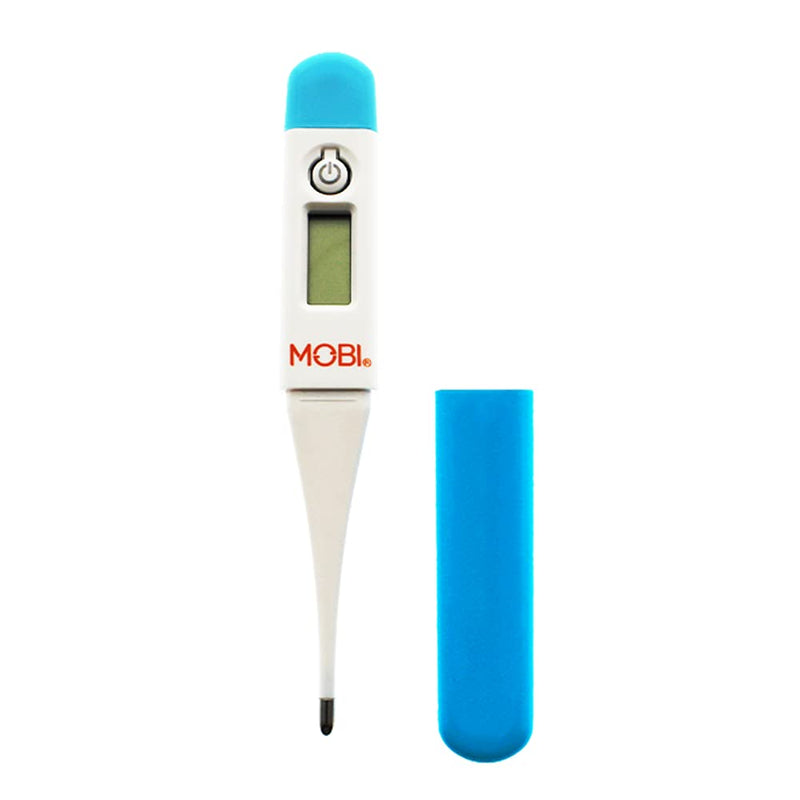 [Australia] - MOBI - Digital Health Thermometer - Oral, Underarm, and Rectal Thermometer for Adults and Children - Thermometer for Fever - Rectum and Armpit Reading for Baby, Children and Adults - 1 Pack 1-Pack 