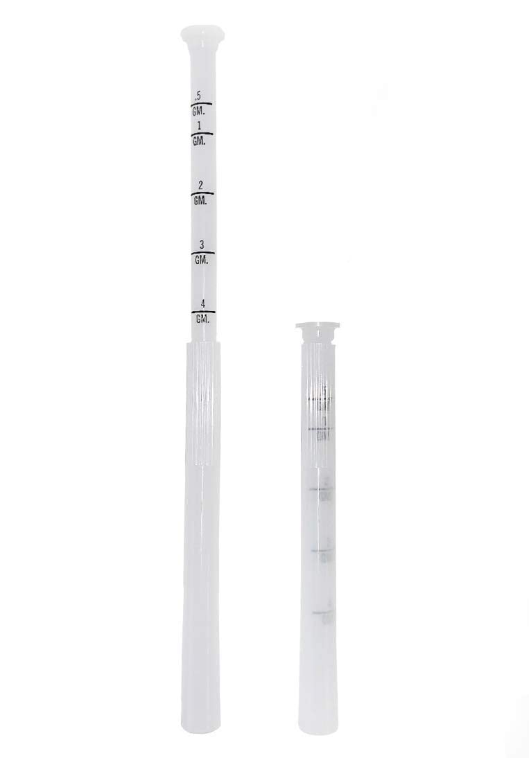 [Australia] - Disposable Plastic Vaginal Applicator Pack: Hygienic Threaded Injector Applicators to Fit Preseed Lubricant, Estrace, Personal Lube and OTC Gel or Cream Products - With Dosage Measurements - 30 Pack 