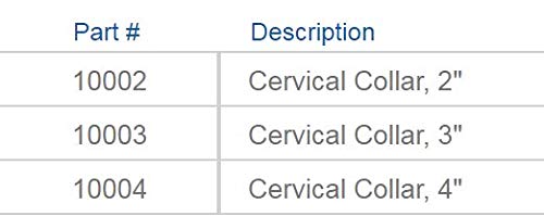 [Australia] - United Ortho 10002 Soft Neck Brace Cervical Collar, 2" Universal, White 