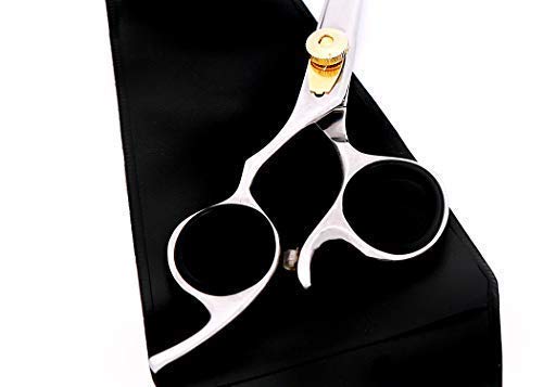 [Australia] - Professional Razor Blades Left Handed Hair Scissors - Barber Scissors for Left Hand - 6.4" Japanese Super Cobalt Stainless Steel Left Handed Shears - Handmade Lefty Hair Shears with Adjustment Screw. 