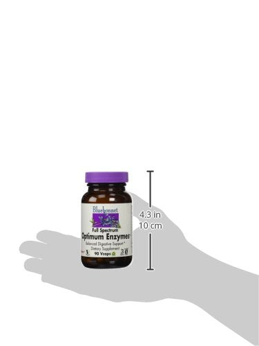 [Australia] - BlueBonnet Full Spectrum Optimum Enzymes Vegetarian Capsules, 90 Count 
