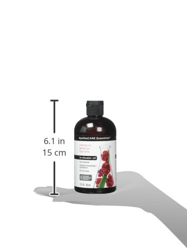 [Australia] - ApotheCARE Essentials The Restorer In-Shower Oil, Rosehip Oil, Geranium, Aloe Vera, 12 oz 