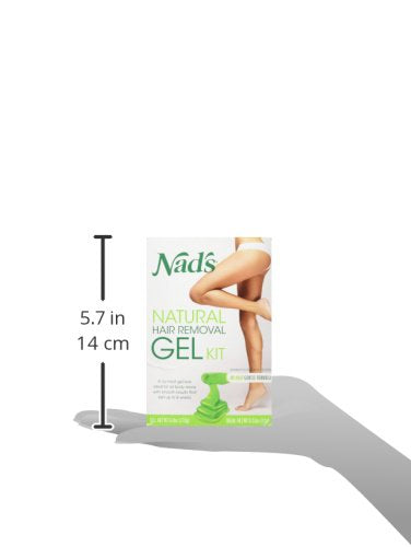[Australia] - Nad's Wax Kit Gel, Wax Hair Removal For Women, Body+Face Wax, 6 Ounce 
