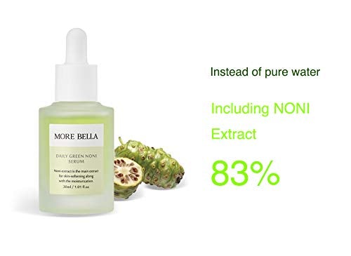 [Australia] - More Bella Daily Green Noni 83% Serum (30ml 1.01fl. oz) Ampoule, Korean Skin Care 