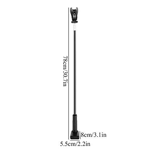 [Australia] - Pet Hair Dryer Holder 360 Degrees Rotatable Hands-free Hair Dryer Stand Aluminum Alloy Gooseneck Dog Cat Grooming Table Hair Dryer Clip Holder with Clamp Mount 