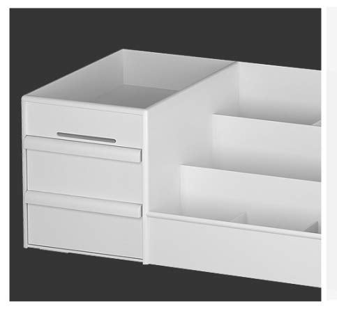 [Australia] - Onwon 1 PCS Drawer Type Cosmetics Storage Box Dormitory Desktop Finishing Dresser Skin Care Mask Lipstick Plastic Shelf 