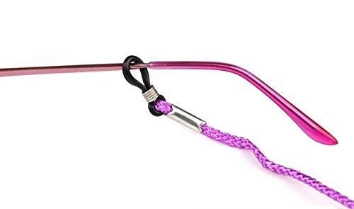 [Australia] - 12pcs Colorful Eyewear Cord Reading Glass Neck Strap Nylon Cord Reading Eyeglass Holder Rope For children and adult Pieces Eyeglass Cord Glasses Strap Eyewear Retainer with Glasses Cloth 