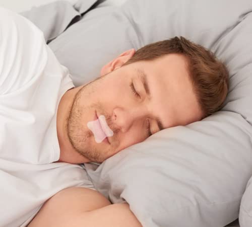 [Australia] - SnorePatch | Snore Patch | Reduce or Stop Snoring | Anti Snoring Sleep Patch | Advanced Gentle Mouth Tape to Mute Snoring for Better Nose-Breathing | Improved Night time Sleeping and Snoring Relief 