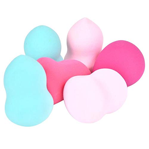 [Australia] - SIMPLOSOPHY 3 Pcs Makeup Sponge Set Blender Beauty Foundation Blending Sponge, Flawless for Liquid, Cream, and Powder, Multi-colored Makeup Sponges 