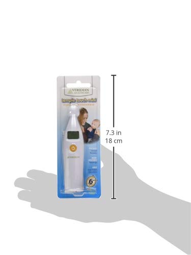 [Australia] - Veridian Healthcare Slim Line Package Mini Temple Touch Thermometer 