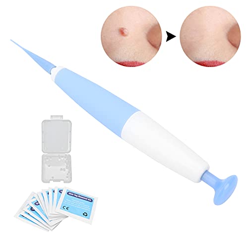 [Australia] - Skin Tag Removal Kit, mole corns wart removing pen, Remove Fleshy Nevus Remover Tool with 40 Micro Skin Tag Bands 