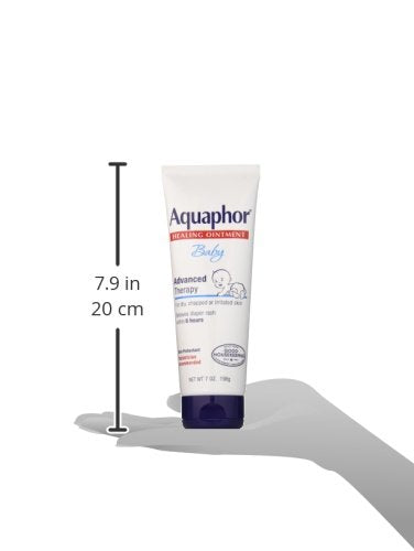 [Australia] - Aquaphor Baby Healing Ointment Advanced Therapy Skin Protectant, Dry Skin and Diaper Rash Ointment, 7 Oz Tube 