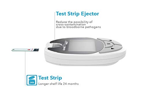 [Australia] - ONE-CARE 100 count Blood Glucose Test Strips, Precision Sugar Measurement for Diabetics, Monitor Your Diabetes (2 boxes of 50 each) 
