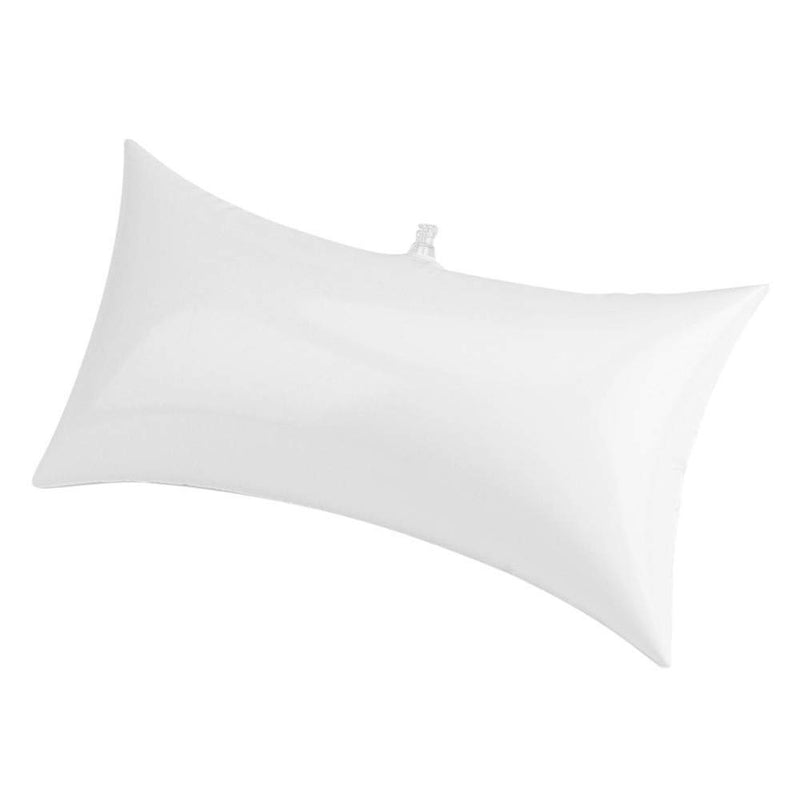 [Australia] - EORTA Bathtub Pillow Anti-slip Aerated Pillow with Suction Cup Spa Bath Cushion for Head Neck Rest Relax, Home, Bathroom, White, 13.8"X7.8" 