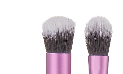 [Australia] - Real Techniques Eyeshadow Makeup Brush Set with Bonus Brow Brush, Easily Shade and Blend, 3 Count, Packaging and Handle Color May Vary Eye Shade + Blend Set 