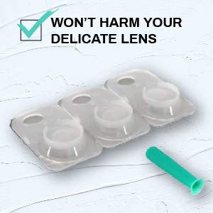 [Australia] - Soft Contact Lens Green Inserter Remover 3pc for Monthly and Daily Contact Lenses Suction Holder by Sports World Vision 