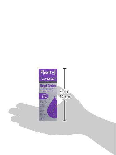 [Australia] - Flexitol Platinum Express Heel Balm, Rapid Repair for Cracked Heels and Dry Feet - 50 g 