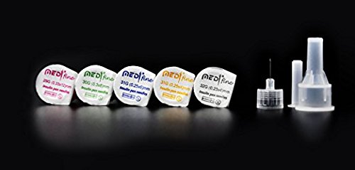 [Australia] - MedtFine Insulin Pen Needles 31G 8mm (5/16") 200 Pieces (2x100) 